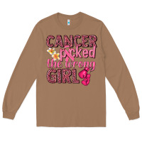 Toasted Coconut cancer picked the wrong girl Long Sleeve Tee - NancyCooperArtShop