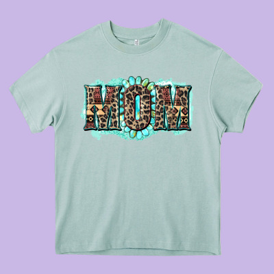 Aztec Mom Heavy Core Tee Designed By Zillion Design Studio