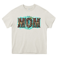 Cream aztec mom Heavy Core Tee - Zillion Design Studio