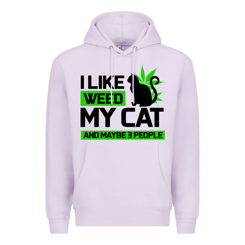 Cat Weed I Like My Cat Gift Premium Hoodie by Bettercallsaul | Teevron