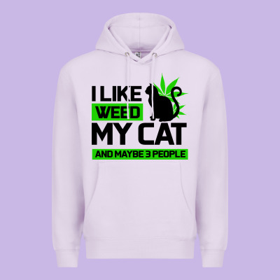 Cat Weed I Like My Cat Gift Premium Hoodie Designed By Bettercallsaul
