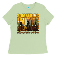 Matcha something in the orange western Ladies Tee - texasbilliewilder