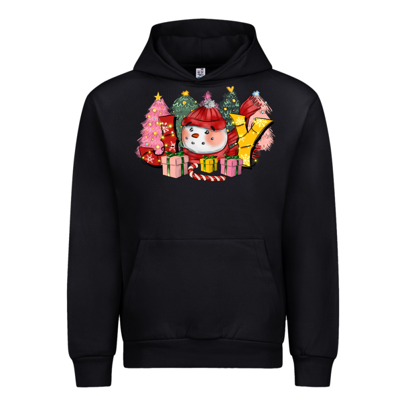 Joy Snowman Urban Hoodie by CowGirlArtShop | Teevron