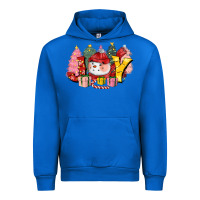 Cobalt joy snowman Urban Hoodie - CowGirlArtShop