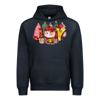 Navy joy snowman Urban Hoodie - CowGirlArtShop