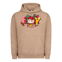 Pigment Burro joy snowman Urban Hoodie - CowGirlArtShop