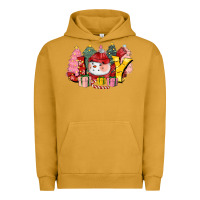Pigment Peanut Butter joy snowman Urban Hoodie - CowGirlArtShop