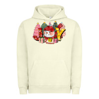 Pigment Pistachio joy snowman Urban Hoodie - CowGirlArtShop