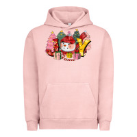 Pigment Salmon joy snowman Urban Hoodie - CowGirlArtShop