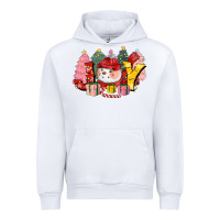 White joy snowman Urban Hoodie - CowGirlArtShop