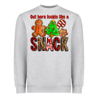 Heather Grey out here lookin like a snack ado Heavyweight Sweatshirt - AdoDesignShop