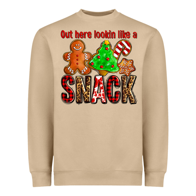 Out Here Lookin Like A Snack Ado Heavyweight Sweatshirt by AdoDesignShop | Teevron