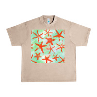 French Oak starfish seamless pattern Urban Heavy Tee - BundleAndBundleShop