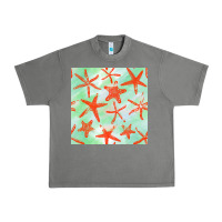 Tornado starfish seamless pattern Urban Heavy Tee - BundleAndBundleShop