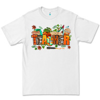 White fall teacher Premium Tee - AdoDesignShop
