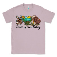 Lilac peace love turkey Classic Tee - LillyAllenDesigns