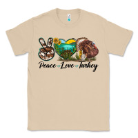 Mushroom peace love turkey Classic Tee - LillyAllenDesigns