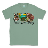 Sage peace love turkey Classic Tee - LillyAllenDesigns