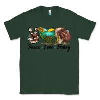 Sports Green peace love turkey Classic Tee - LillyAllenDesigns