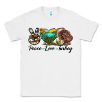 White peace love turkey Classic Tee - LillyAllenDesigns