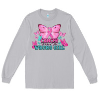 Moon Dust cancer picked the wrong girl Long Sleeve Tee - NancyCooperArtShop