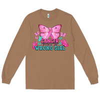 Toasted Coconut cancer picked the wrong girl Long Sleeve Tee - NancyCooperArtShop