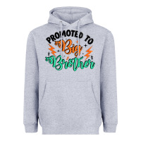 Heather Grey promoted to big brother Heavyweight Hoodie - Artiststas