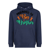 Navy promoted to big brother Heavyweight Hoodie - Artiststas
