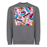 Storm physics seamless pattern Heavyweight Sweatshirt - BundleAndBundleShop