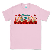Bubblegum Pink valentines day with playing cards Classic Tee - AdoDesignShop