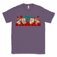 Lavender valentines day with playing cards Classic Tee - AdoDesignShop