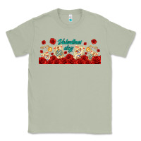 Matcha valentines day with playing cards Classic Tee - AdoDesignShop