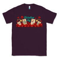 Plum valentines day with playing cards Classic Tee - AdoDesignShop