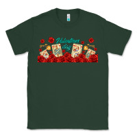 Sports Green valentines day with playing cards Classic Tee - AdoDesignShop