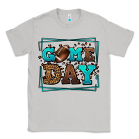 Moon Dust Game day American Football leopard frame Classic Tee - LillyAllenDesigns