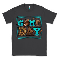 Smoke Game day American Football leopard frame Classic Tee - LillyAllenDesigns