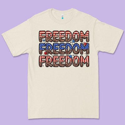 Freedom Freedom Freedom Premium Tee Designed By Zillion Design Studio