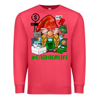 Cardinal cashier  life gnome Premium Sweatshirt - BarkalooDesign