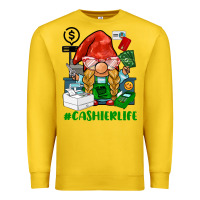 Lemon cashier  life gnome Premium Sweatshirt - BarkalooDesign