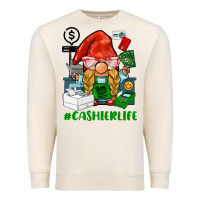 Sandshell cashier  life gnome Premium Sweatshirt - BarkalooDesign