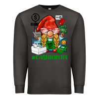 Smoke cashier  life gnome Premium Sweatshirt - BarkalooDesign