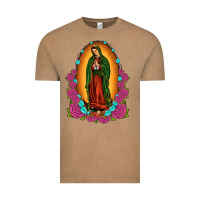Vintage Coffee our lady of guadalupe Vintage Tee - JahusDesignShop