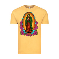Vintage Mustard our lady of guadalupe Vintage Tee - JahusDesignShop