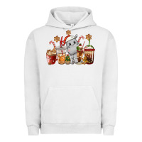 Pigment Lunar Rock hippopotamus coffee cups christmas Urban Hoodie - CowGirlArtShop