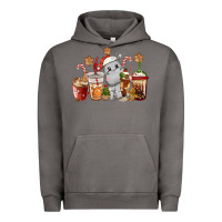 Pigment Tornado hippopotamus coffee cups christmas Urban Hoodie - CowGirlArtShop
