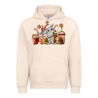 Sandshell hippopotamus coffee cups christmas Urban Hoodie - CowGirlArtShop