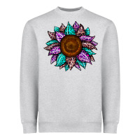 Sunflower Leopard Color Heavyweight Sweatshirt | Teevron