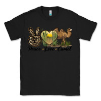 Black peace love camel Classic Tee - LillyAllenDesigns