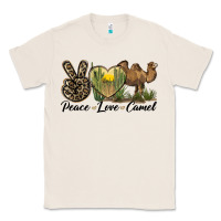 Natural peace love camel Classic Tee - LillyAllenDesigns