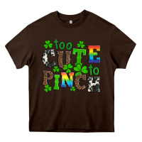 Chocolate Brown st patricks too cute to pinch Heavy Core Tee - Artiststas